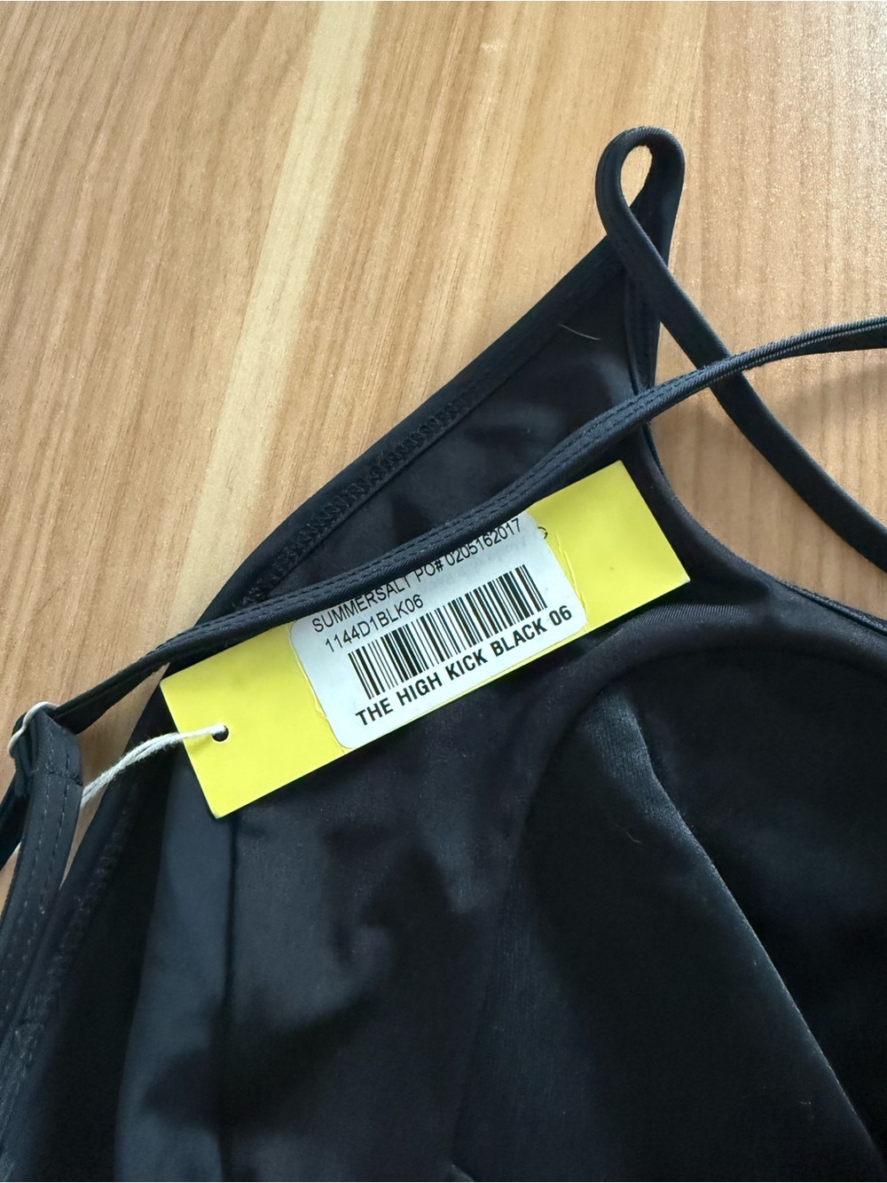 Summersalt High Kick in Black Size 6 NWT - Picture 7 of 13